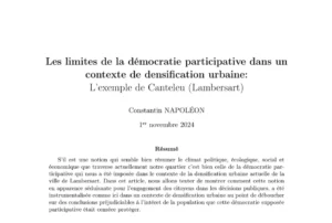 Les limites de la démocratie participative à Lambersart