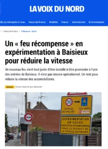 Article de la Voix du Nord