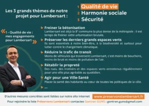 Qualité de vie pour Lambersart 2026