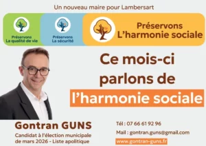 Harmonie sociale pour Lambersart
