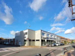 Croisement rue des Blanchisseurs et avenue Sainte-Cécile à Lambersart